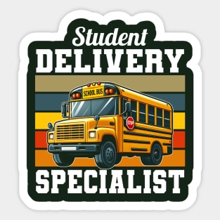 Student Delivery Specialist Sticker